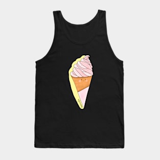 Delicious Pink Soft Icecream Tank Top